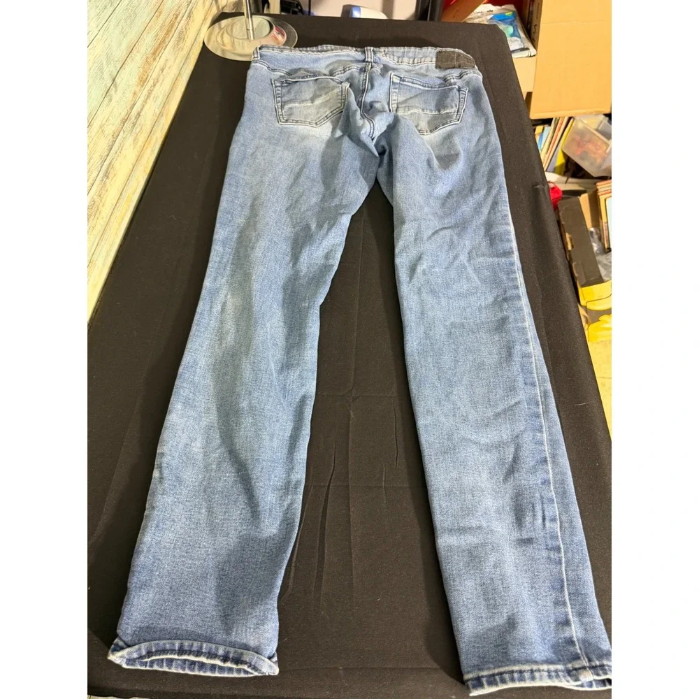 PacSun Skinny Jeans 30x32 Light Blue Excellent Active Stretch Denim